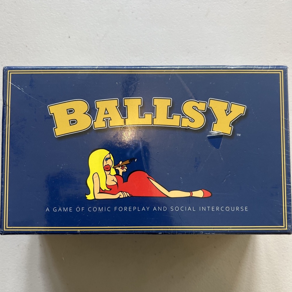 Ballsy: A Game of Comic Foreplay - Original Edition | New & Sealed